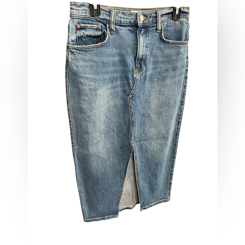 Hudson Woman’s Midi Denim Jean Skirt - Size 28
